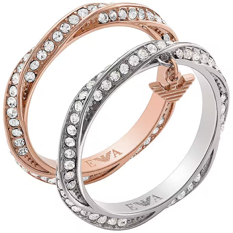 Emporio Armani Anello Donna EGS3024SET503