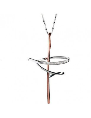 Comete Collana Collier con Diamanti GLB494