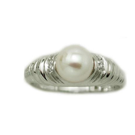 Diamanti e Emozioni Anello Anelli con  perle