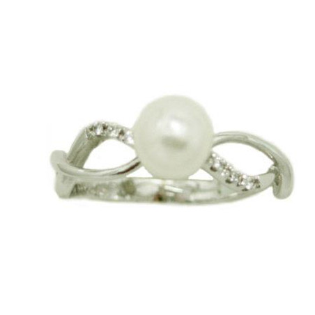 Diamanti e Emozioni Anello Anelli con  perle