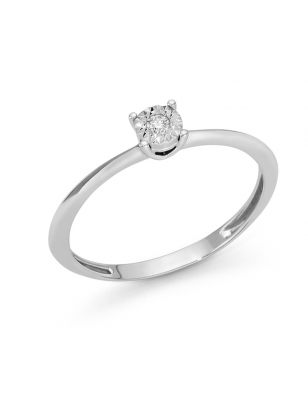 Miluna Anello Diamanti Solitari LID3222