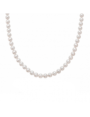Miluna Collana Fili di Perle PCL6284
