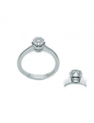 Miluna Anello Diamanti Fantasia LID2313