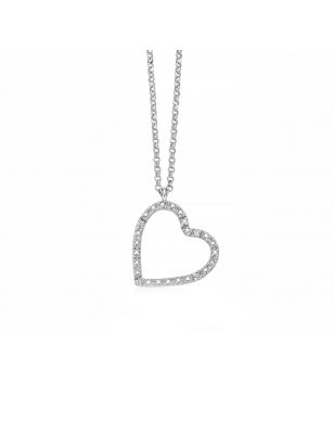 Miluna Collana Argento CLD4468