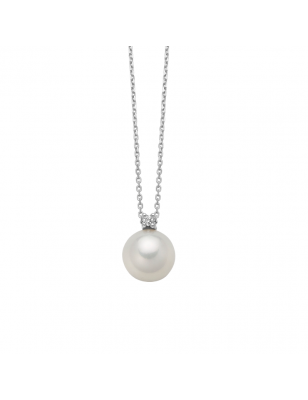 Miluna Collana Diamanti e Perle PCL3932