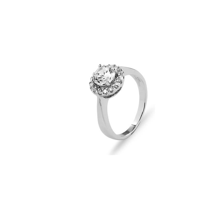New Bling Anello Solitari Con Contorno 943282884-62