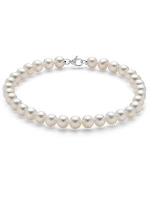 Miluna Bracciale Fili di Perle PBR2635
