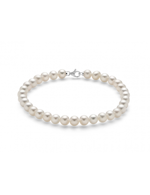 Miluna Bracciale Fili di Perle PBR2637