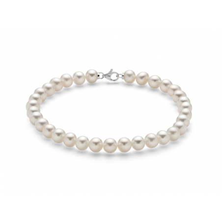 Miluna Bracciale Fili di Perle PBR2637